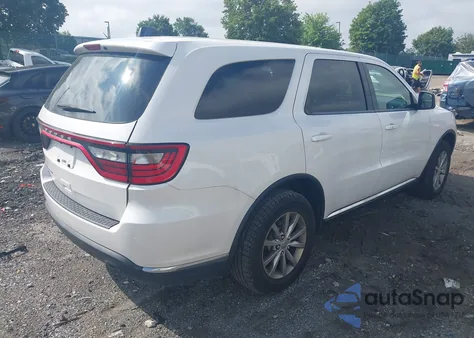 2017 Dodge Durango Sxt Awd z USA, uszkodzony, nr VIN 1C4RDJAG6HC661040